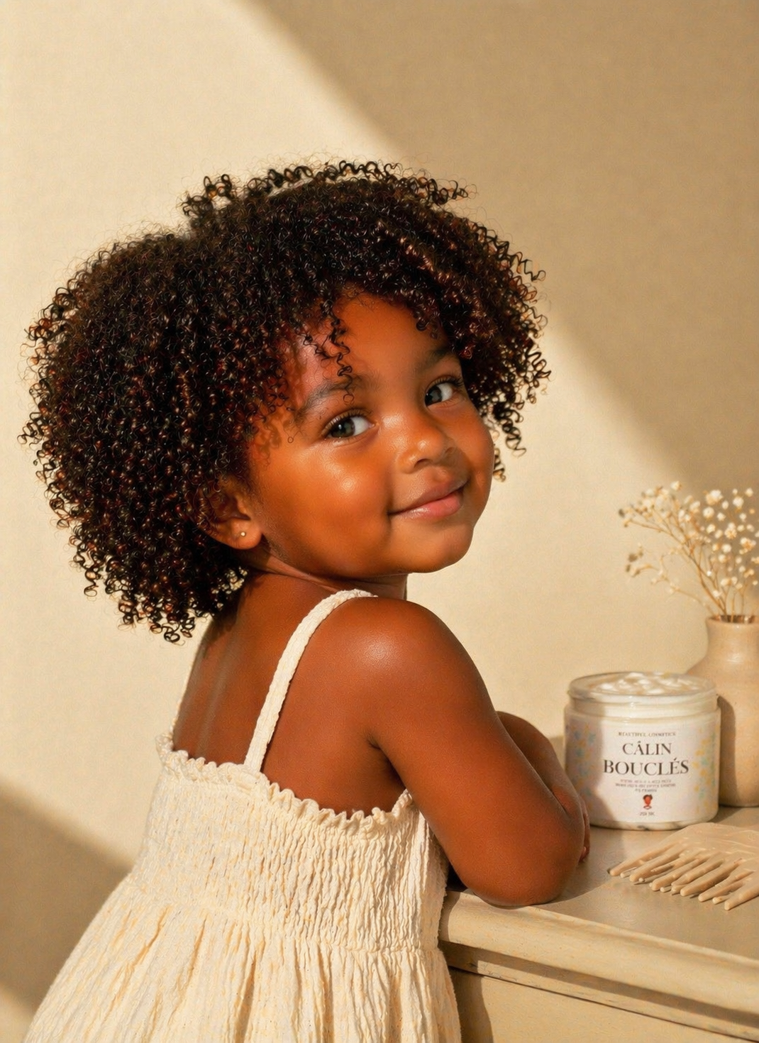 Soins Beautyfull pour cheveux texturés bébé