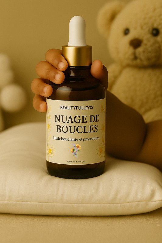 Baby Hair Oil "Cloud of Curls" - Nourishing &amp; Defining - From 1 month