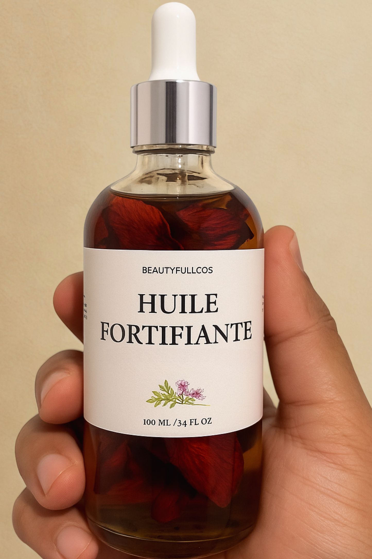Fortifying oil with aryuvedic powders - Postpartum and hormonal drop